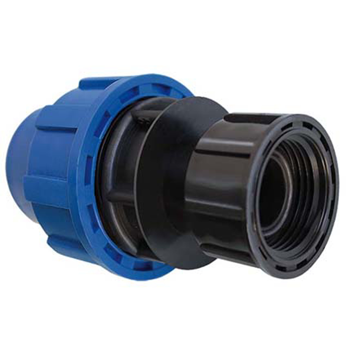 PP poluspojnica sa holenderom za PE cevi i navojne spojeve